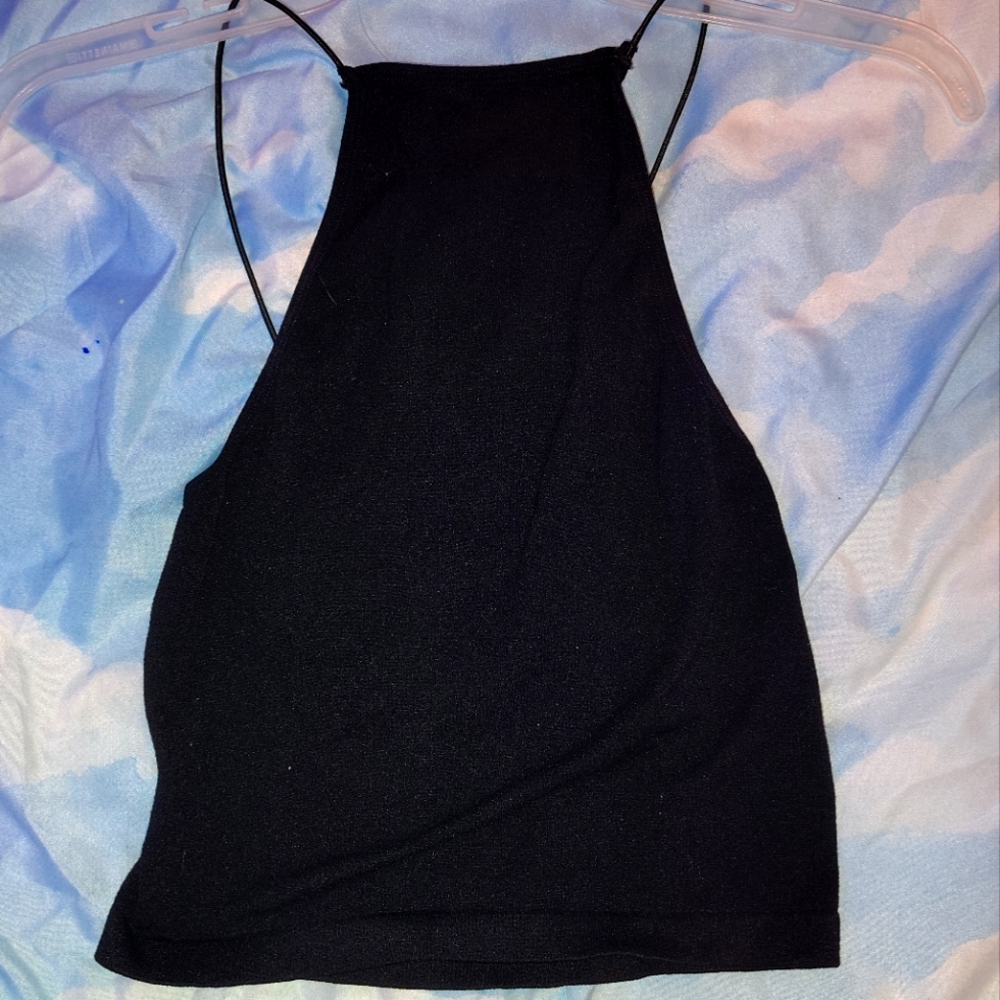 Blank skinny strap tank top